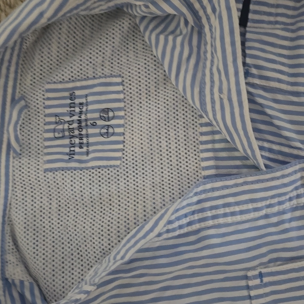 Vineyard Vines Blue and White Striped Bikini Set - Picture 3 of 4